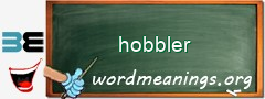 WordMeaning blackboard for hobbler